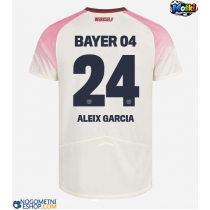 Moški Nogometni dresi Bayer Leverkusen Aleix Garcia #24 Gostujoči 2025-26 Kratek Rokav